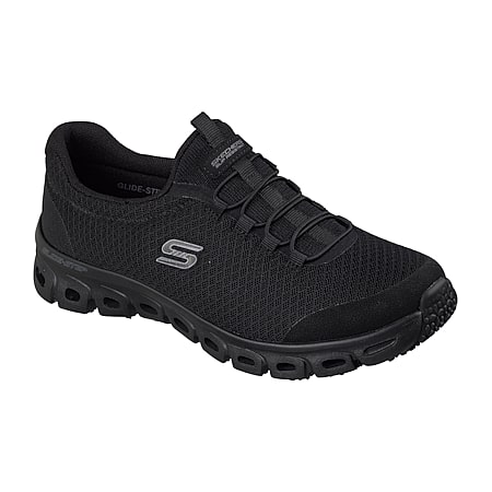Hi-Tec® Fusion Womens Round Closed Toe Work Shoes, Color: Black