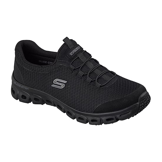 Skechers Glide Step Womens Round Closed Toe Work Shoes