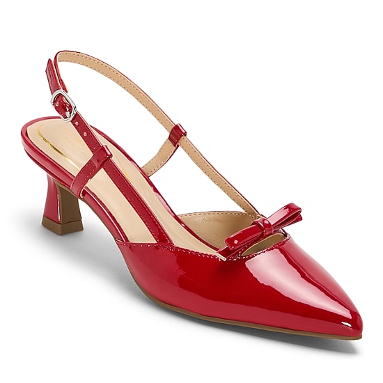 Liz Claiborne Harty Womens Pointed Closed Toe Cone Heel Pumps