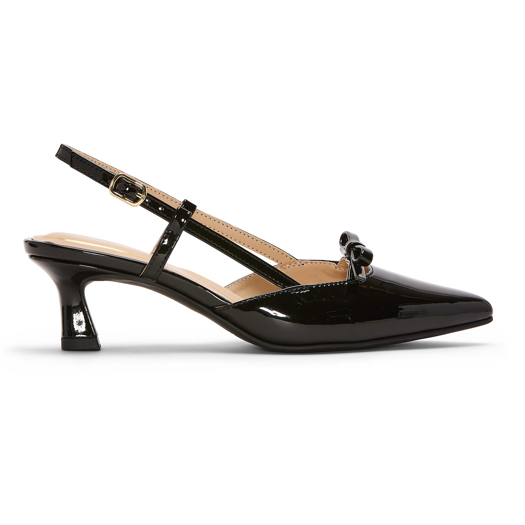 Liz Claiborne Harty Womens Pointed Closed Toe Cone Heel Pumps