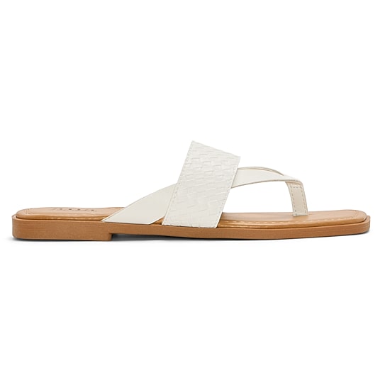 a.n.a Womens Woven Band Flip-Flops