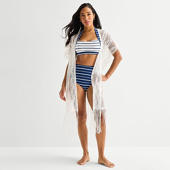 SOL and MER Lace Topper Wrap