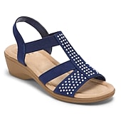 east 5th Womens Indigo Strap Sandals