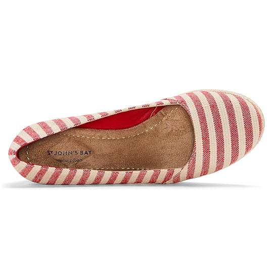 St. John's Bay Womens Botanic Espadrille Wedge