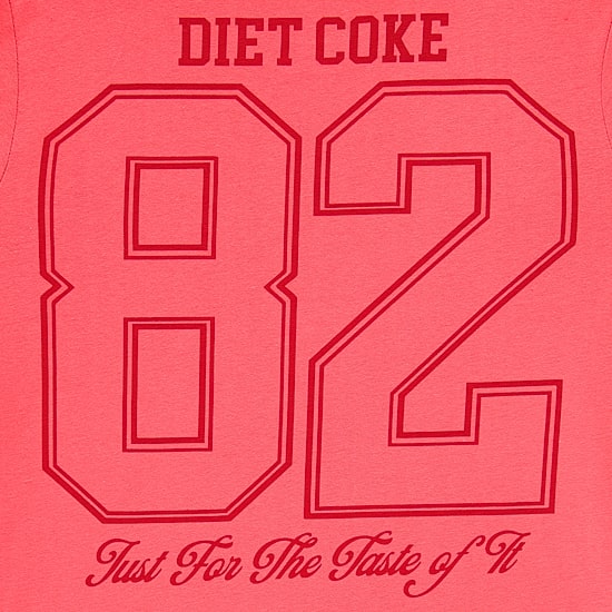 Grayson Threads, The Label Diet Coke 82 Boyfriend Tee Womens Juniors Crew Neck Short Sleeve Relaxed Fit Graphic T-Shirt