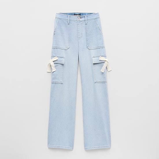 Vanilla Star Big Kid Girls Cargo Jean