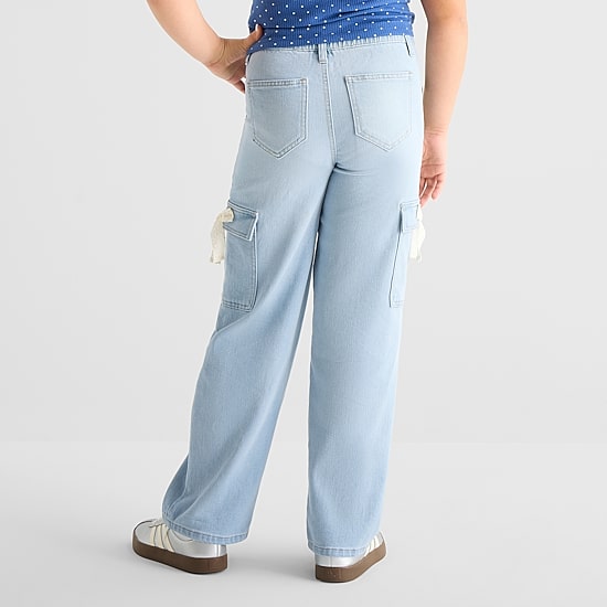Vanilla Star Big Kid Girls Cargo Jean