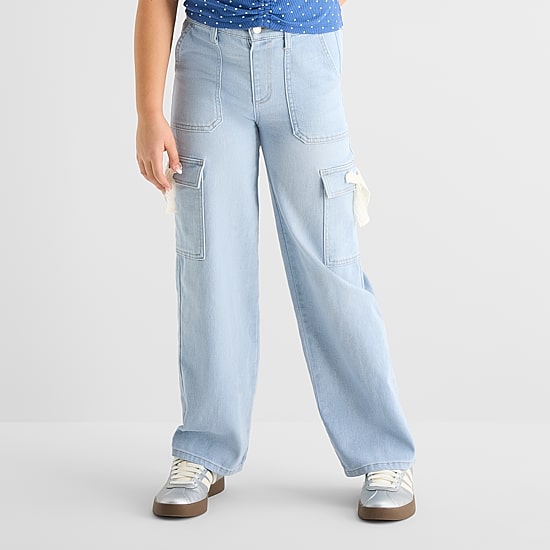 Vanilla Star Big Kid Girls Cargo Jean