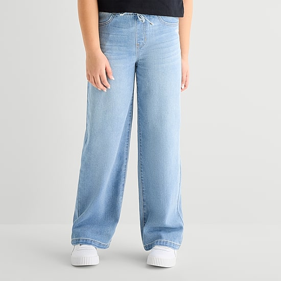 Vanilla Star Big Kid Girls Wide Leg Jean