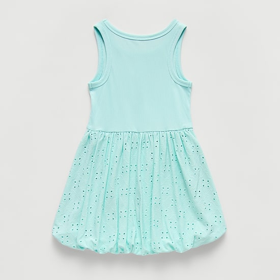 Okie Dokie Toddler & Little Girls Bubble Hem Sleeveless A-Line Dress