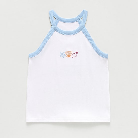 Thereabouts Little & Big Kid Girls Crew Neck Sleeveless Tank Top