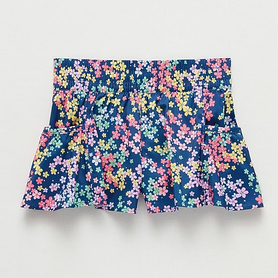 Xersion Little & Big Kid Girls Moisture Wicking Running Short