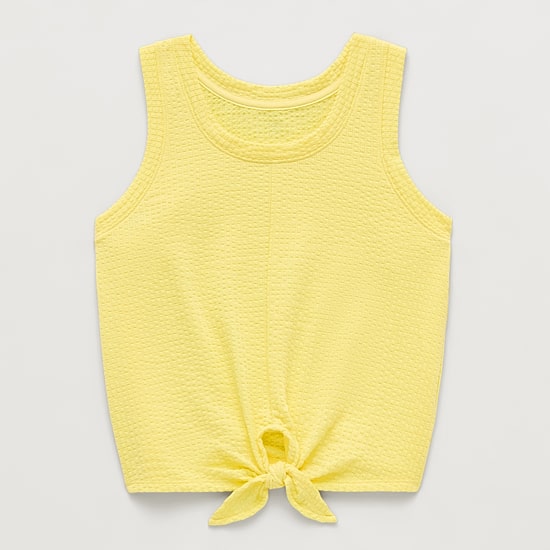 Xersion Little & Big Kid Girls Round Neck Sleeveless Active Tank Top