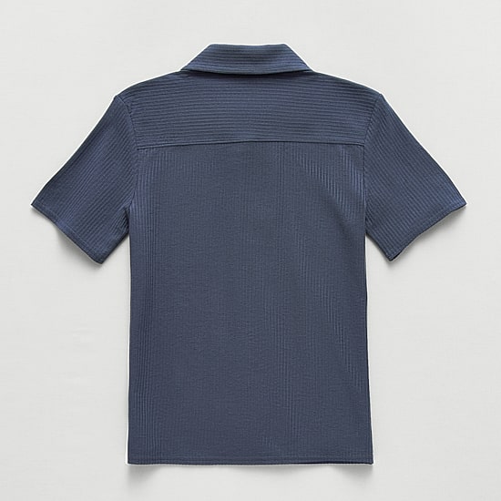 Thereabouts Little & Big Kid Boys Short Sleeve Fitted Regular Fit Button-Down Shirt