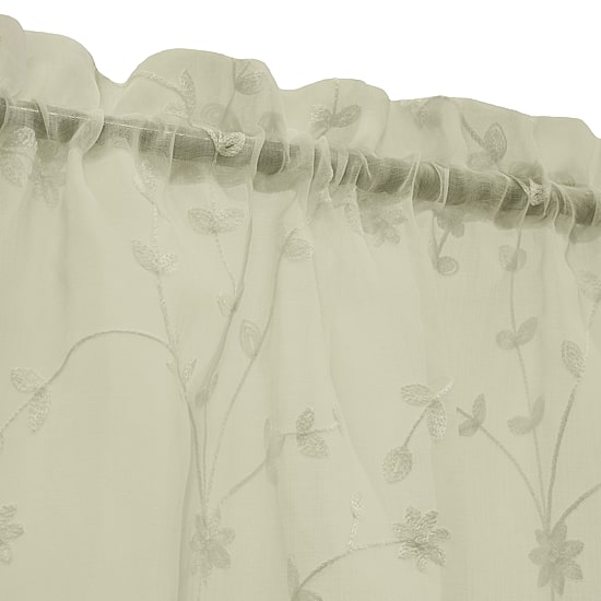 Habitat Grandeur Rod Pocket Light-Filtering Single Curtain Panel