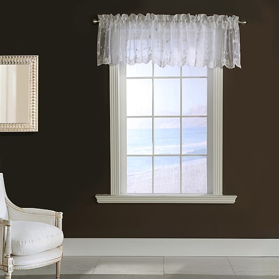 Habitat Grandeur Rod Pocket Tailored Valance