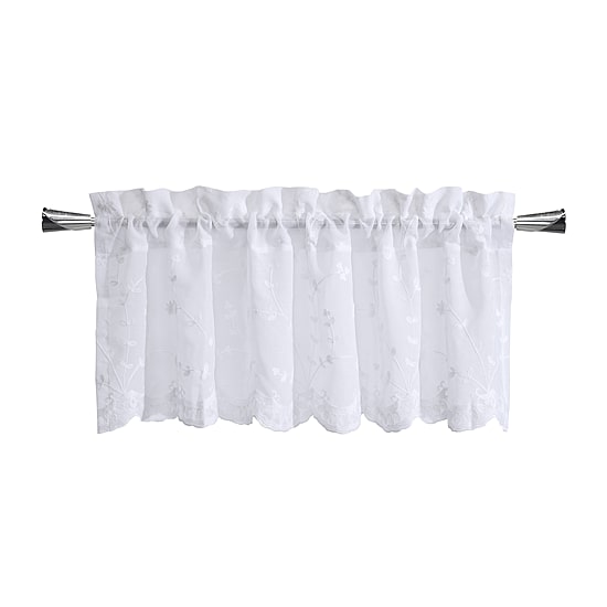 Habitat Grandeur Rod Pocket Tailored Valance