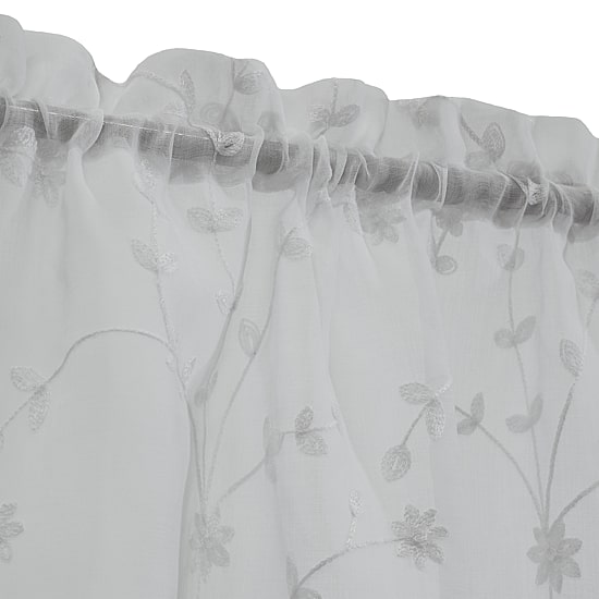Habitat Grandeur Rod Pocket Tailored Valance
