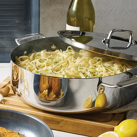 Tramontina Utsava Stainless Steel 5-qt. Covered Casserole