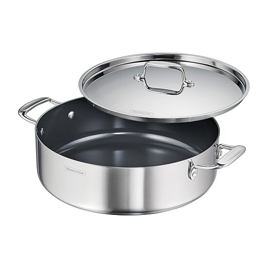 Tramontina Utsava Stainless Steel 5-qt. Covered Casserole