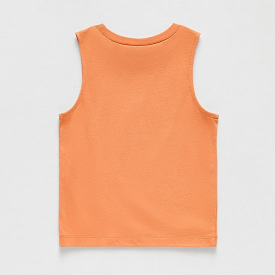 Okie Dokie Toddler & Little Boys Round Neck Sleeveless Tank Top