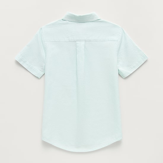 U.S. Polo Assn. Little & Big Kid Boys Short Sleeve Regular Fit Embroidered Button-Down Shirt