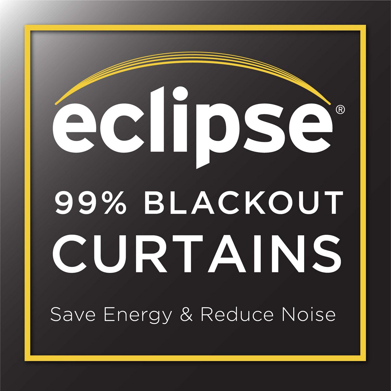 Eclipse Ronneby Stripe Grommet Top Blackout Single Curtain Panel