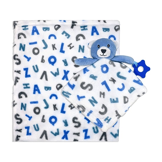 3 Stories Trading Company 2-pc. Baby Blanket with Security Blanket