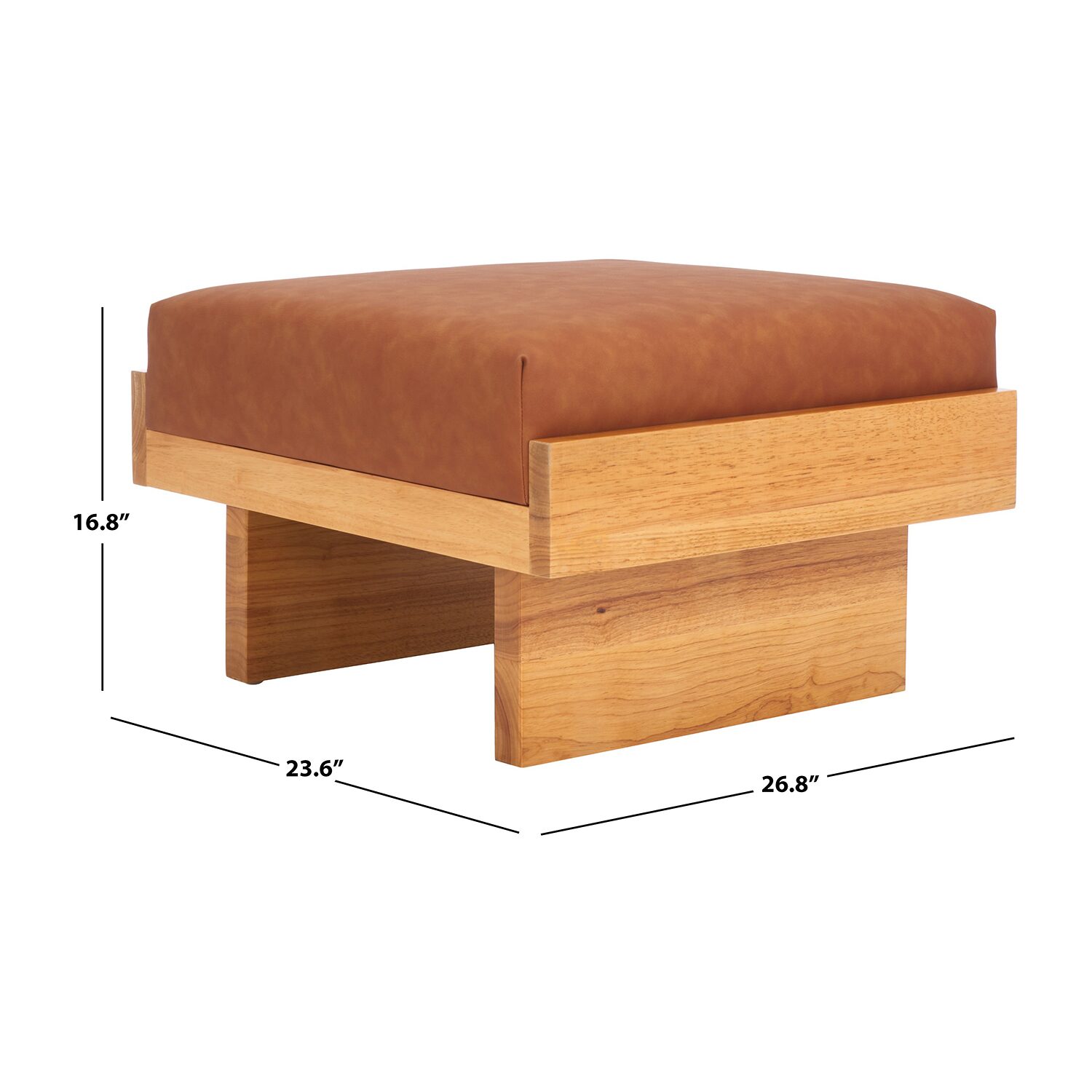 Safavieh Tarilynn Cushioned Ottoman
