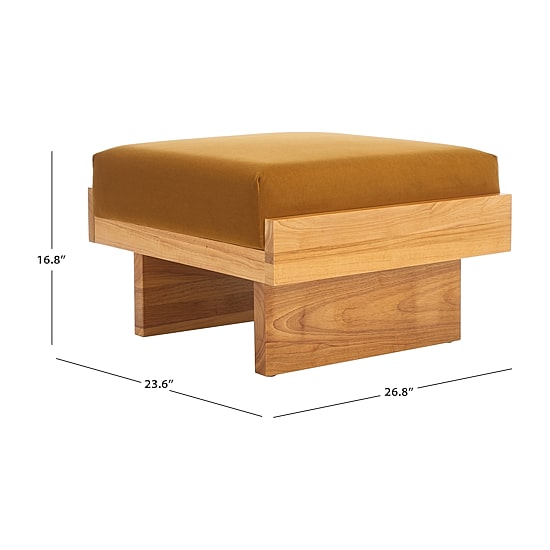 Safavieh Tarilynn Cushioned Ottoman