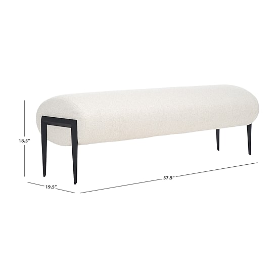 Stacia Round Seated Wooden Bench