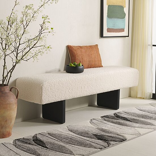 Quentin Wooden Bench