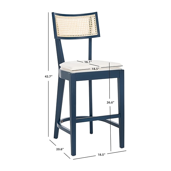 Safavieh Galway Counter Height Upholstered Bar Stool