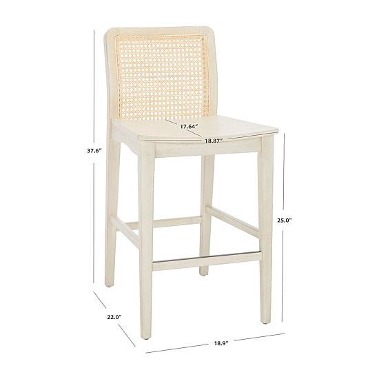 Safavieh Benicio 2-pc. Counter Height Bar Stool