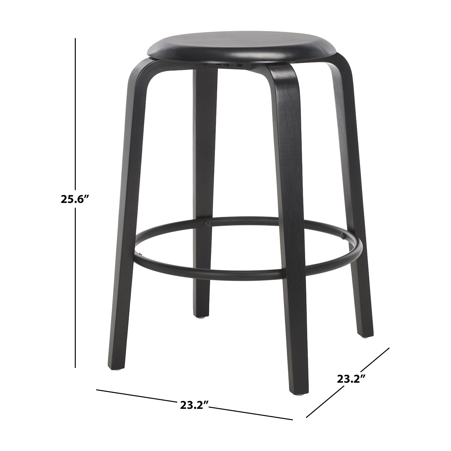 Safavieh Luella 2-pc. Counter Height Bar Stool