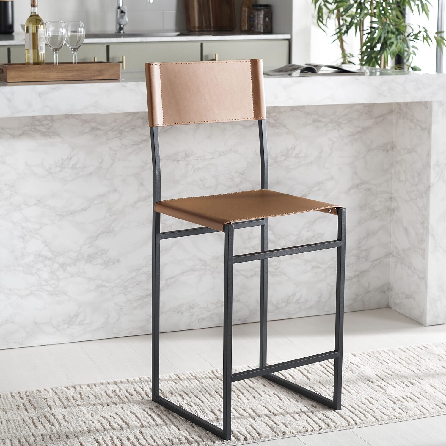 Safavieh Layne Counter Height Bar Stool