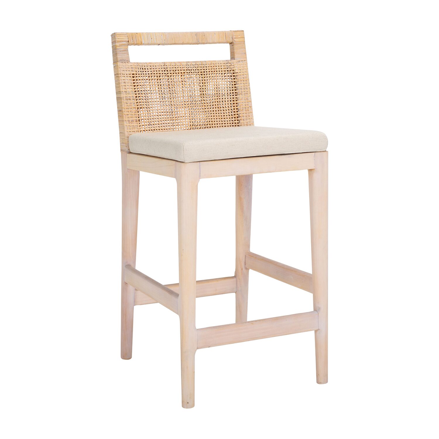 Safavieh Darin Counter Height Upholstered Bar Stool