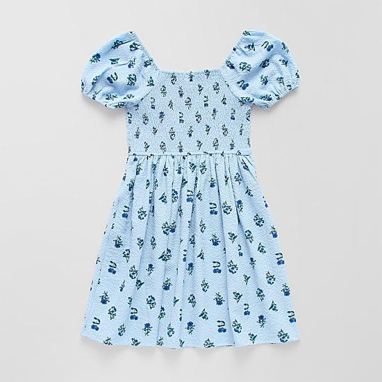 Thereabouts Little & Big Kid Girls Short Sleeve A-Line Dress