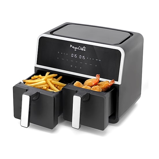 MegaChef Dual 4.5 Quart Digital Air Fryer