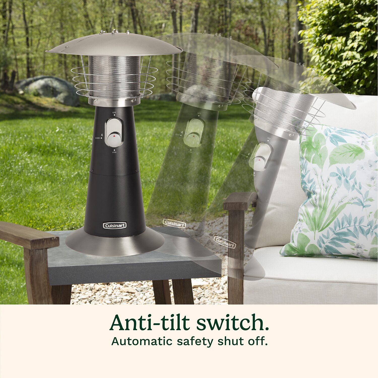 Cuisinart Outdoor Portable Tabletop Patio Heater