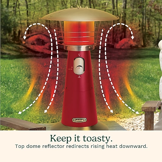 Cuisinart Outdoor Portable Tabletop Patio Heater