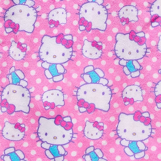 Little & Big Kid Girls Knee Length Hello Kitty Long Sleeve Robe