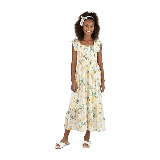 Speechless Big Kid Girls Sleeveless Floral Maxi Dress