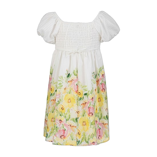 Speechless Big Kid Girls Plus Balloon Short Sleeve A-Line Dress