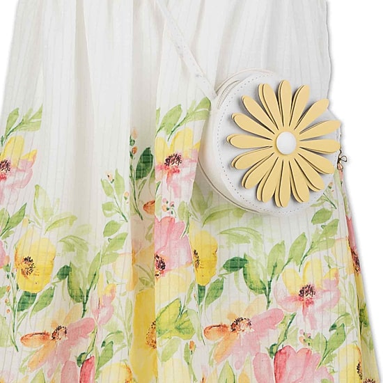 Speechless Big Kid Girls Plus Balloon Short Sleeve A-Line Dress