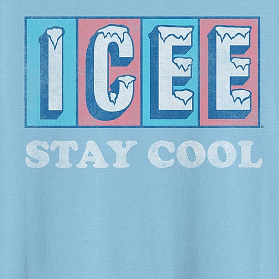 Icee Mens Crew Neck Short Sleeve Regular Fit Graphic T-Shirt