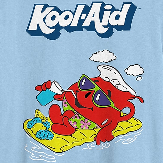 Kool Aid Mens Crew Neck Short Sleeve Regular Fit Graphic T-Shirt