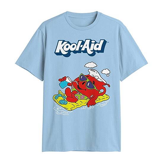 Kool Aid Mens Crew Neck Short Sleeve Regular Fit Graphic T-Shirt