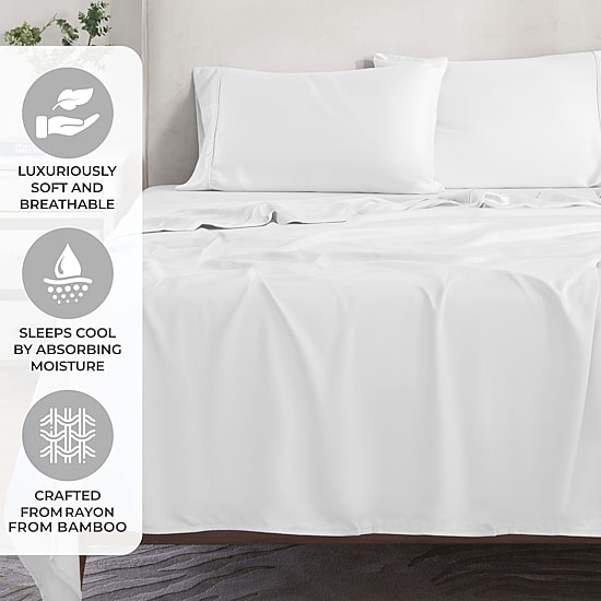 SUPERIOR® Rayon From Bamboo Cooling Silky 300tc Pillowcase