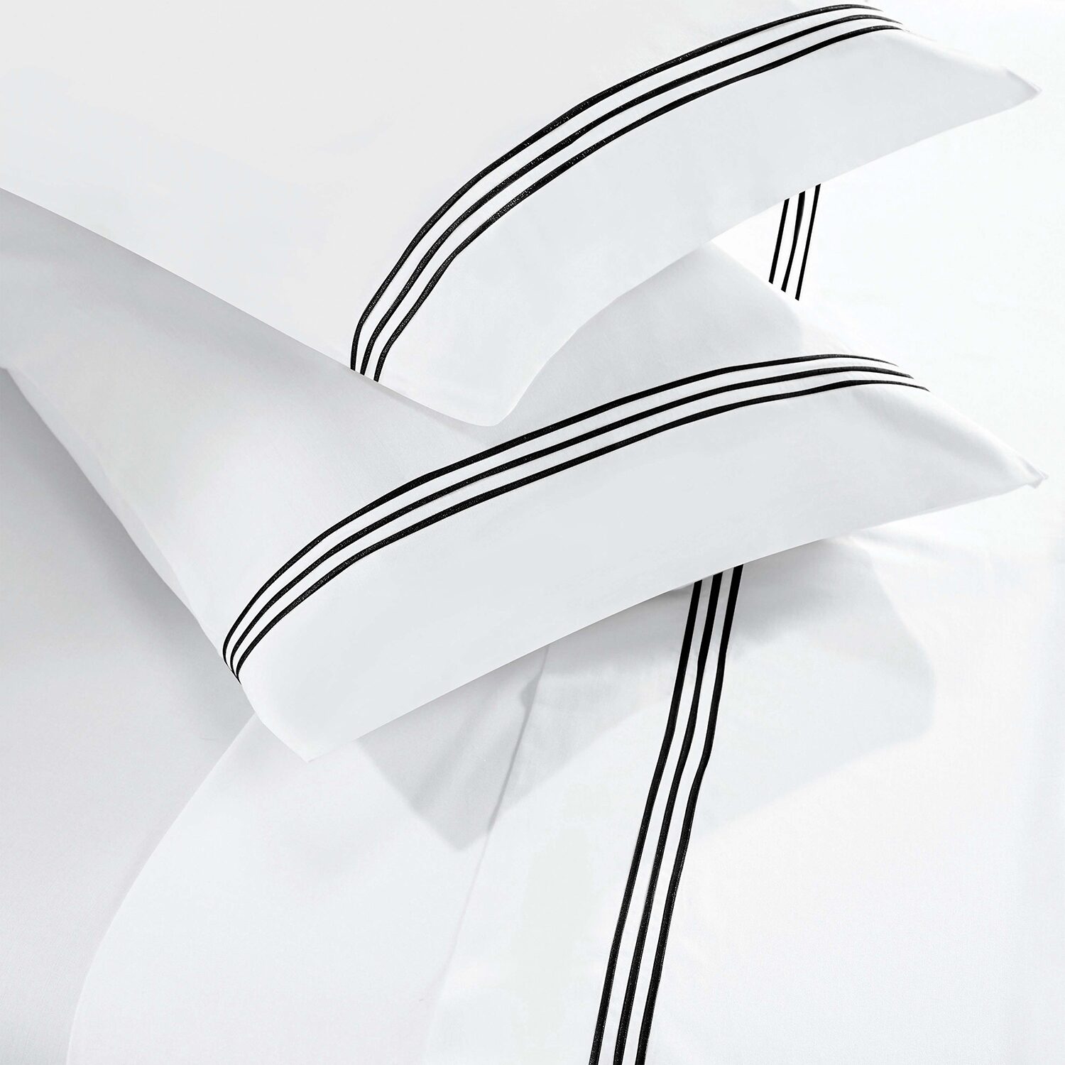 SUPERIOR® Brandon Embroidered Cotton Modern 320tc Deep Pocket Sheet Set
